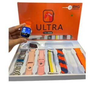 7 In 1 Ultra Bluetooth Smart Watch (random Color Strap)