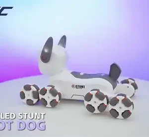 8‑Wheel Multi‑Functional RC Robot Dog