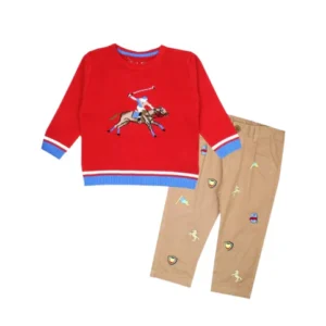 Cotton Knitted Sweater With Pajama