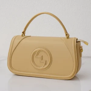 Textured Top-Handle Shoulder Bag