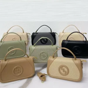 Textured Top-Handle Shoulder Bag