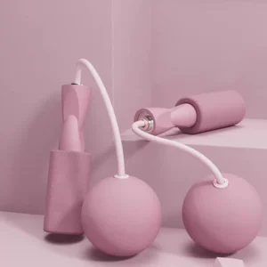 Training Jump Rope Set Fitness Jump Ropes And Silicone Handles For Women Men Kids