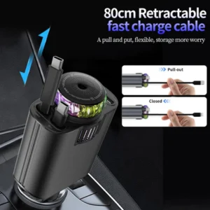5-in-1 Starlight Car Charger