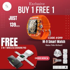 Smartwatch with Free 3-in-1 Charger Deal ( product code must be mention, )