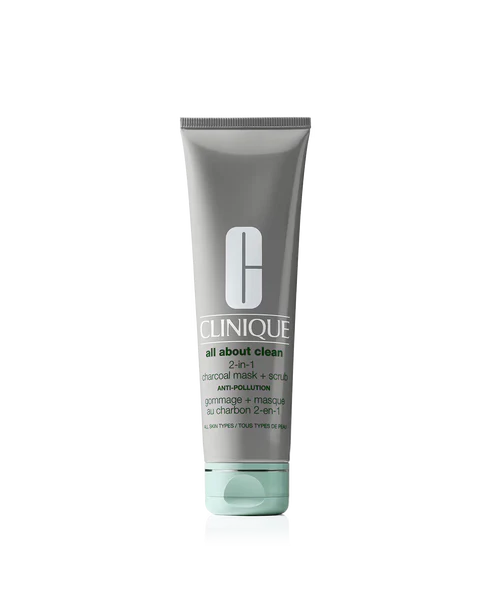 Clinique - All About Clean 2-in-1 Charcoal Mask + Scrub (Original