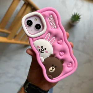Cute 3D Character Phone Case