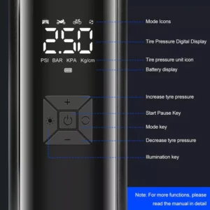 Multifunctional Digital Air Compressor