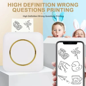 Portable Mini Printer - BT Instant Printing