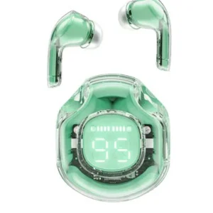 T8 Crystal Wireless Earphones - Transparent (Air 39)