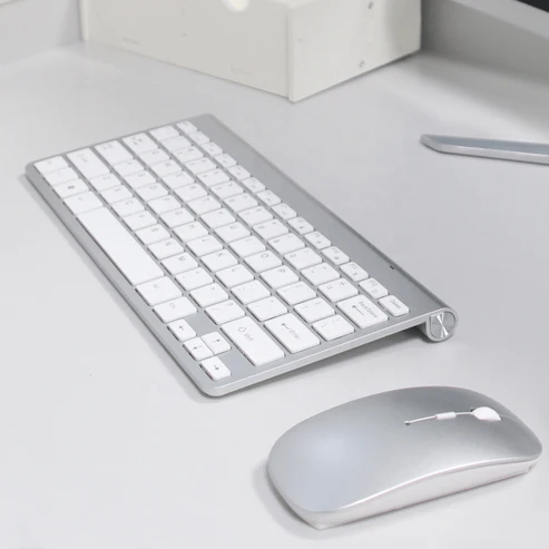 Ultra‑Slim Wireless Keyboard & Mouse Combo
