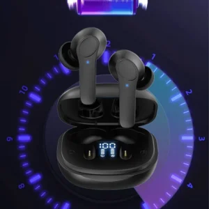 Wireless Bluetooth-compatible Translation Headphones Portable In-ear Translator